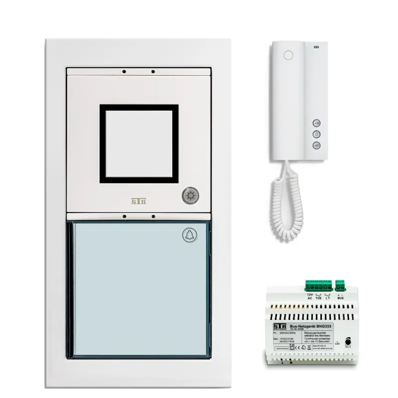 STR AHS 40 AP Audio-Haustelefon-Set Einfamilienhaus Aufputz