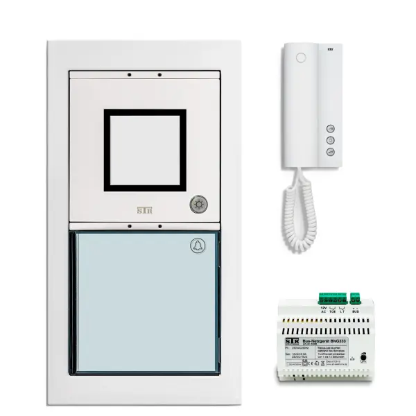 STR AHS 40 AP Audio Gegensprechanlage Set Einfamilienhaus Aufputz