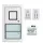 STR AFS 1000 AP Audio Gegensprechanlage Set Zweifamilienhaus Aufputz