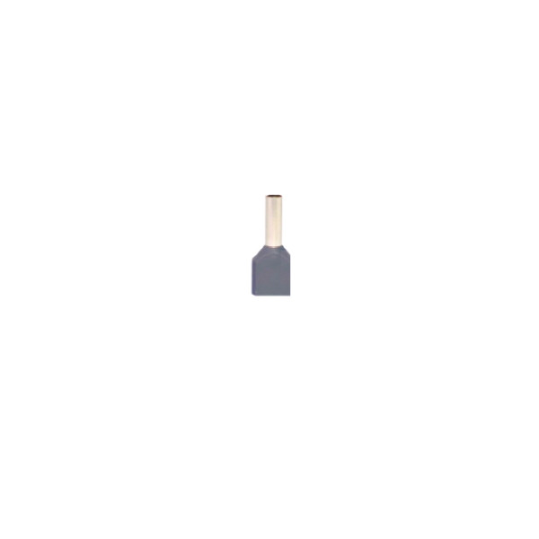 Isolierte Twin Aderendhülsen 2,5mm²  länge 10mm VPE 100