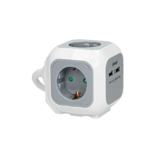 Verlängerungssteckdosen, 2 x USB, 4 x Schuko