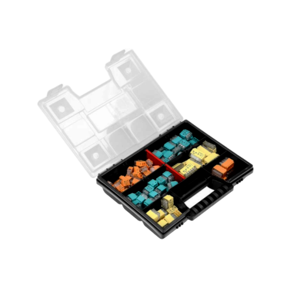 Installationsklemmen  in einer Box