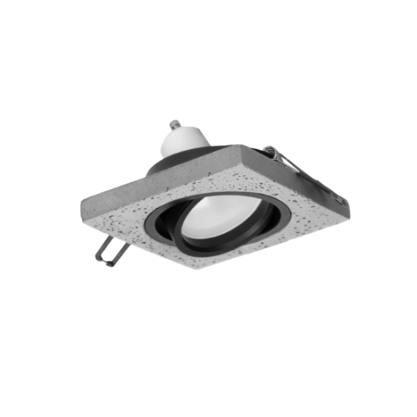 HALISI RM Zierrahmen Beton Optik quadratisch