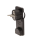 Flachstecker mit Griff, schwarz