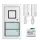 STR AHS 40 AP Audio Gegensprechanlage Set Zweifamilienhaus Aufputz