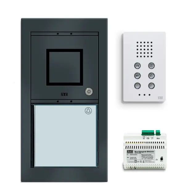 STR AFS 1000 UP Audio Gegensprechanlage Set Einfamilienhaus Unterputz