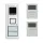 STR Set VSF 40 AP Video-Komplettset für das Zweifamilienhaus