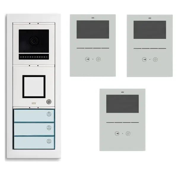 STR Set VSF 40 AP Video-Komplettset für das Dreifamilienhaus