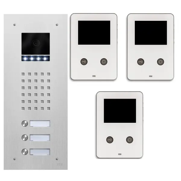 STR Set Robusto VSF 35 Video-Komplettset für das Dreifamilienhaus