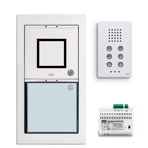 STR AFS 1000 UP Audio Gegensprechanlage Set Einfamilienhaus Unterputz