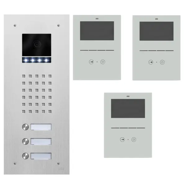 STR Set Robusto VSF 40 Video-Komplettset für das Dreifamilienhaus